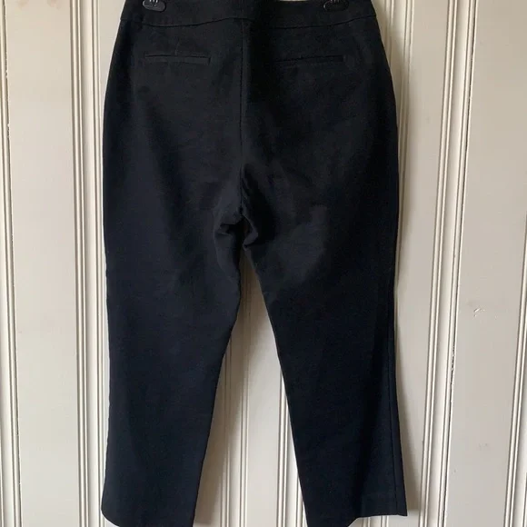 Ann Taylor Black Ankle Pants Curvy - Picture 6 of 7